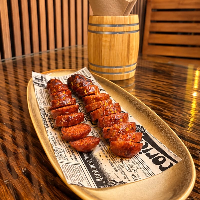 Chorizos a la brasa